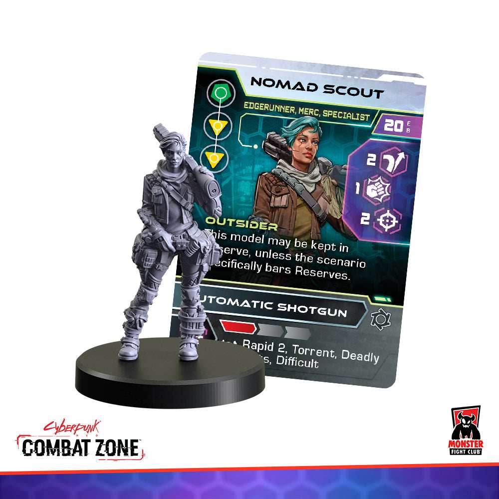 Cyberpunk Red Combat Zone: Edgerunners 1 Starter Gang - 
