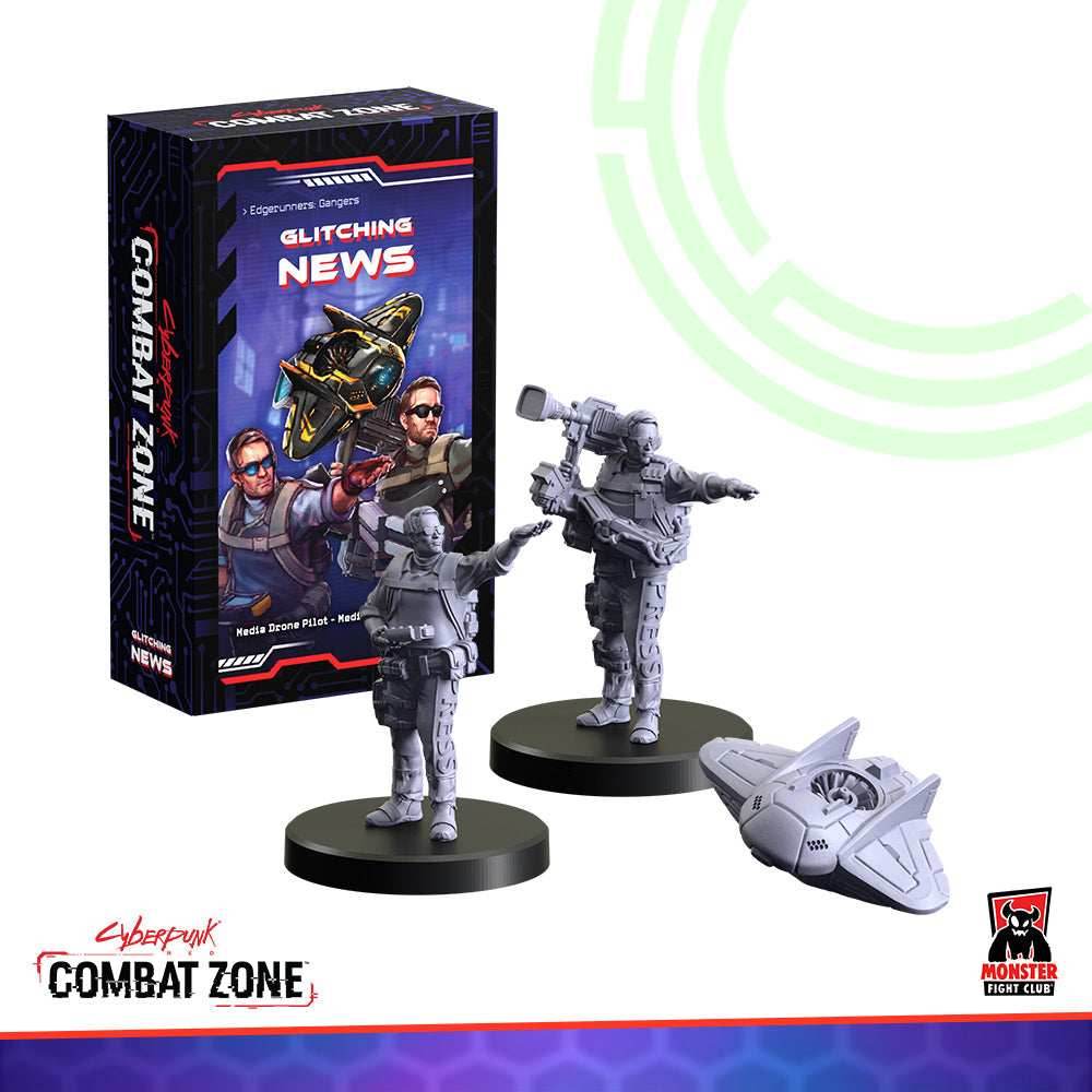 Cyberpunk Red Combat Zone: Glitching News (Edgerunners) - 