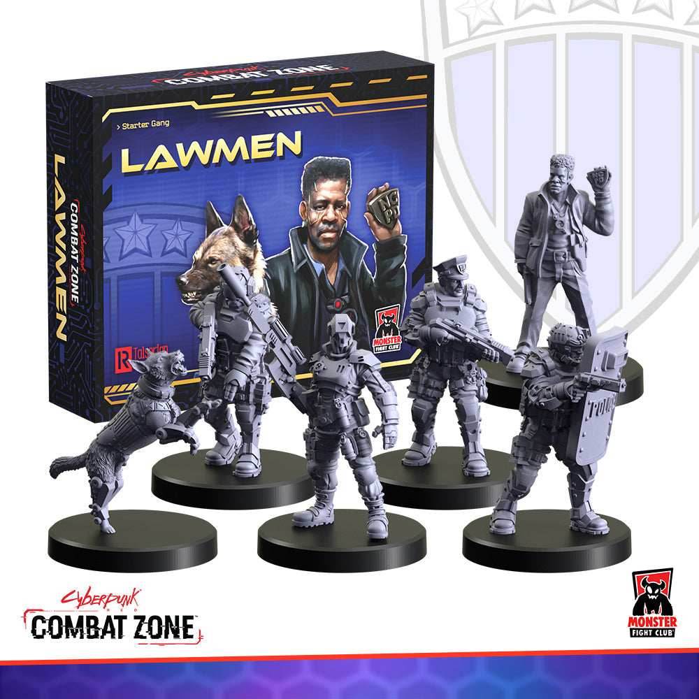 Cyberpunk Red Combat Zone: Lawmen Starter Gang - 