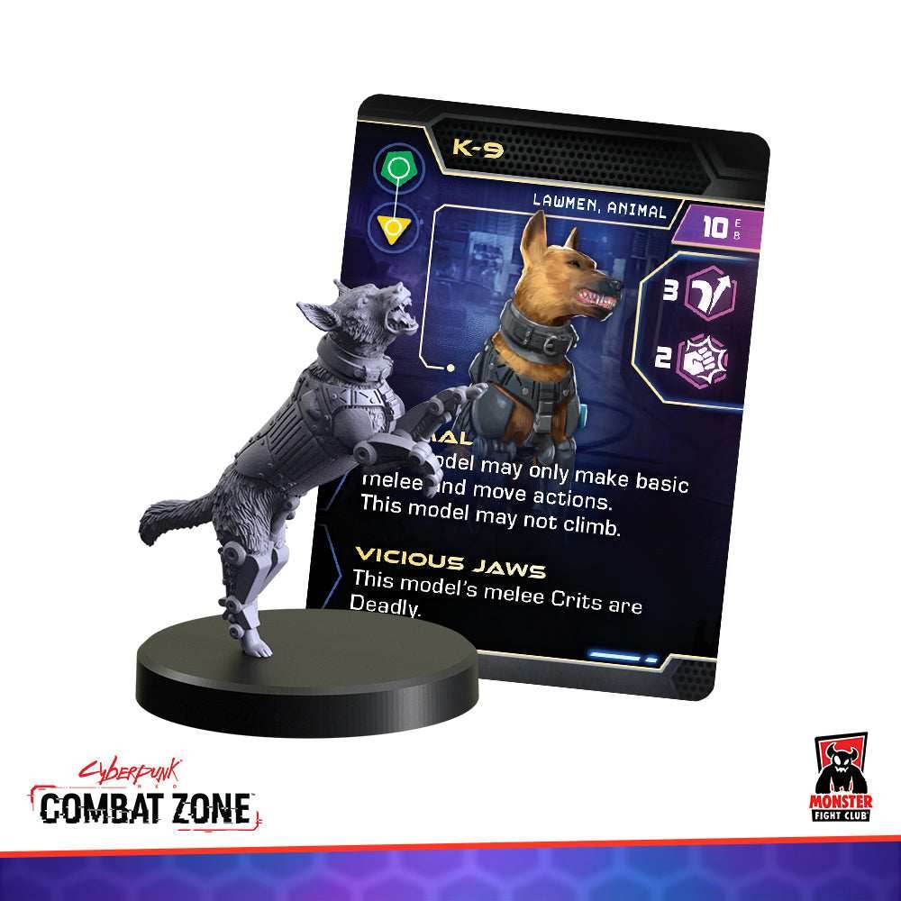 Cyberpunk Red Combat Zone: Lawmen Starter Gang - 