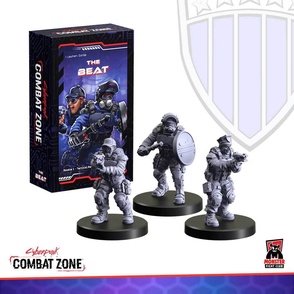 Cyberpunk Red Combat Zone: The Beat (Lawmen Gonks) - 