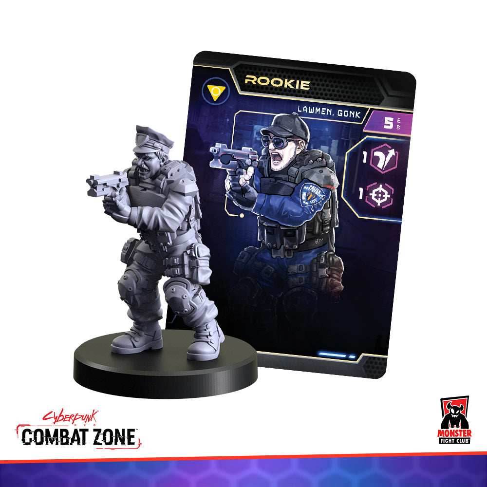 Cyberpunk Red Combat Zone: The Beat (Lawmen Gonks) - 
