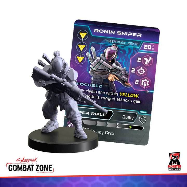 Cyberpunk Red Combat Zone: Tyger Claws Starter Gang - 