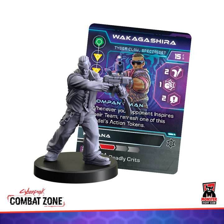 Cyberpunk Red Combat Zone: Tyger Claws Starter Gang - 