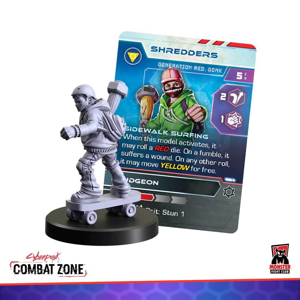 Cyberpunk Red Combat Zone: Underfoot Urchins (Gen RED Gonks) - 