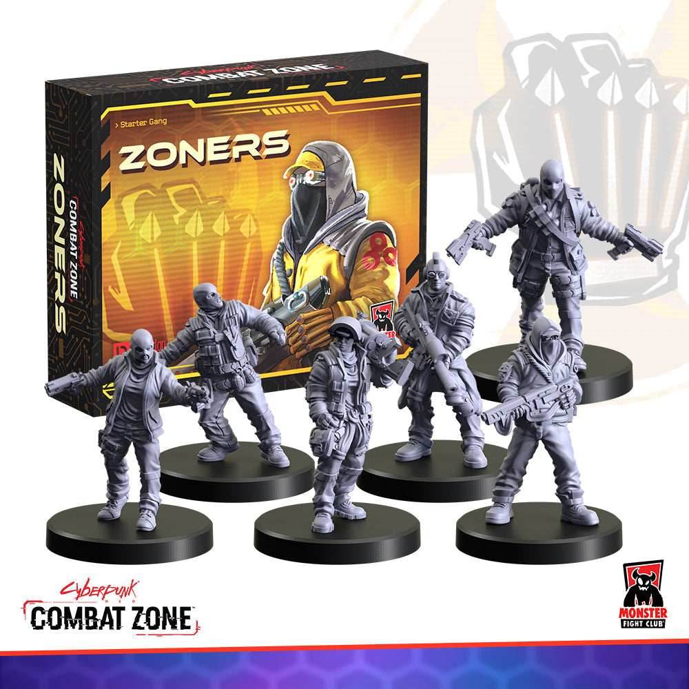 Cyberpunk Red Combat Zone: Zoners Starter Gang - 