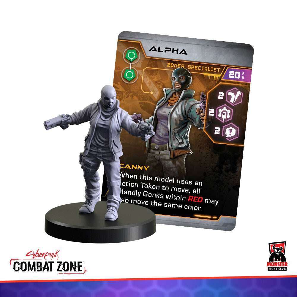 Cyberpunk Red Combat Zone: Zoners Starter Gang - 