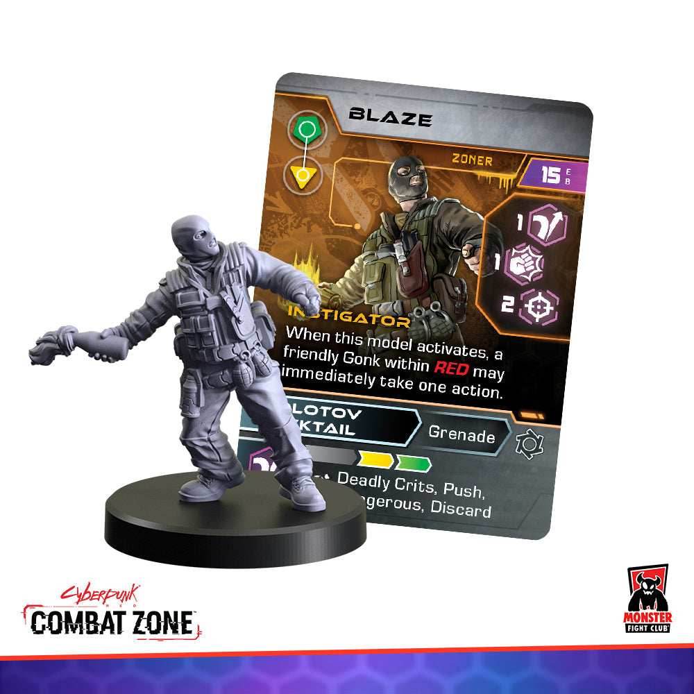 Cyberpunk Red Combat Zone: Zoners Starter Gang - 