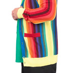 Caddyshack Caddy Rainbow Sweater Halloween Costume Cardigan
