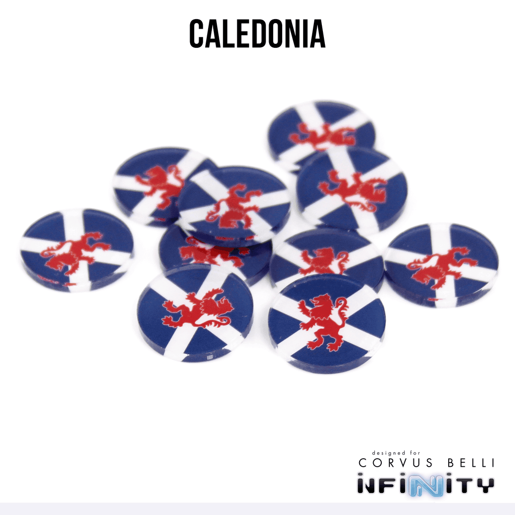 N4 Faction Markers - Caledonia / 25mm / Single
