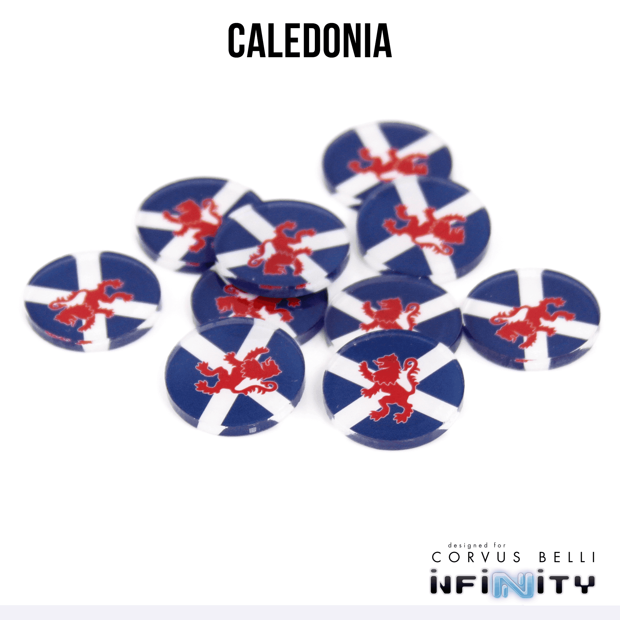 N4 Faction Markers - Caledonia / 25mm / Single