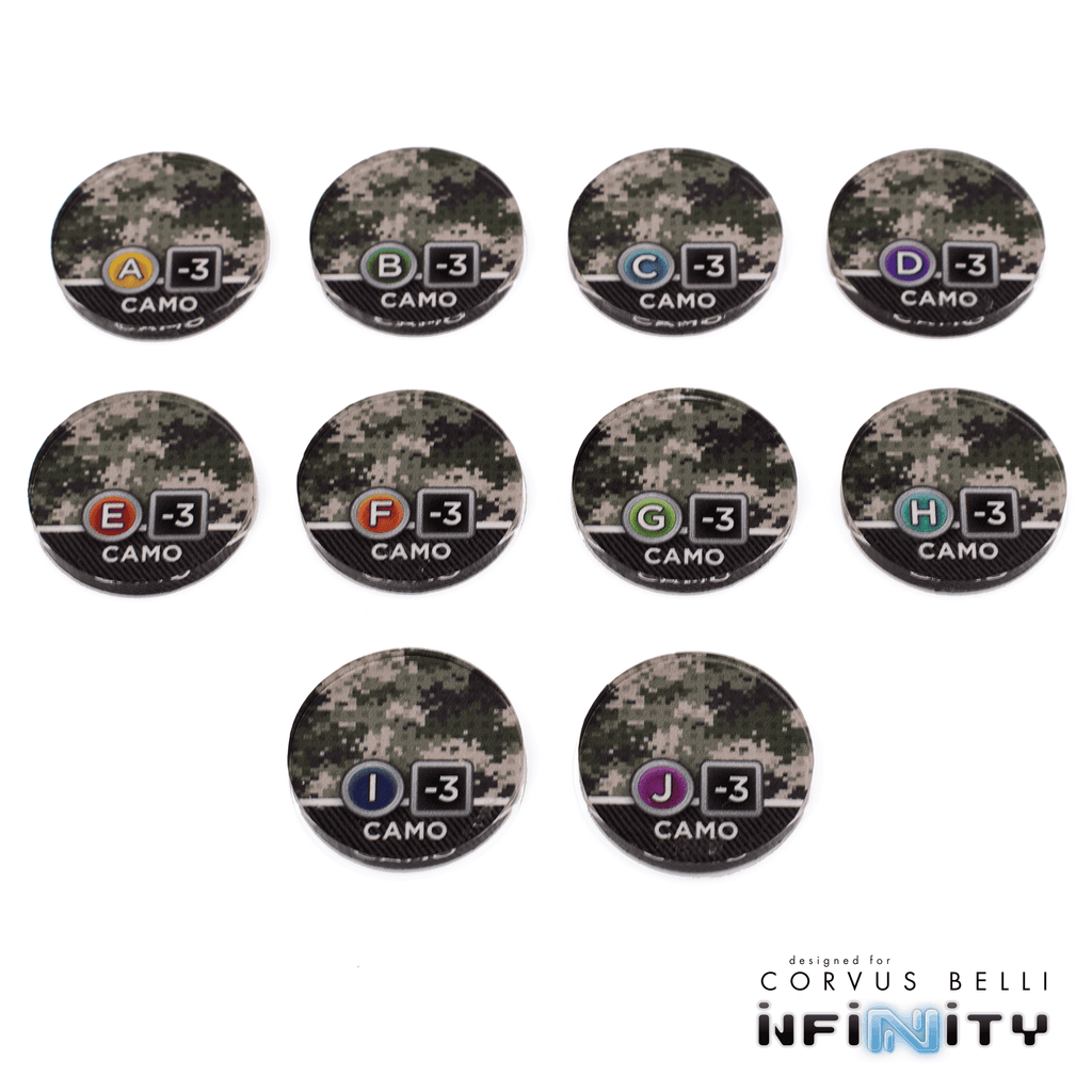 N4 Acrylic Camo Markers - Camo -3 / A / 25mm
