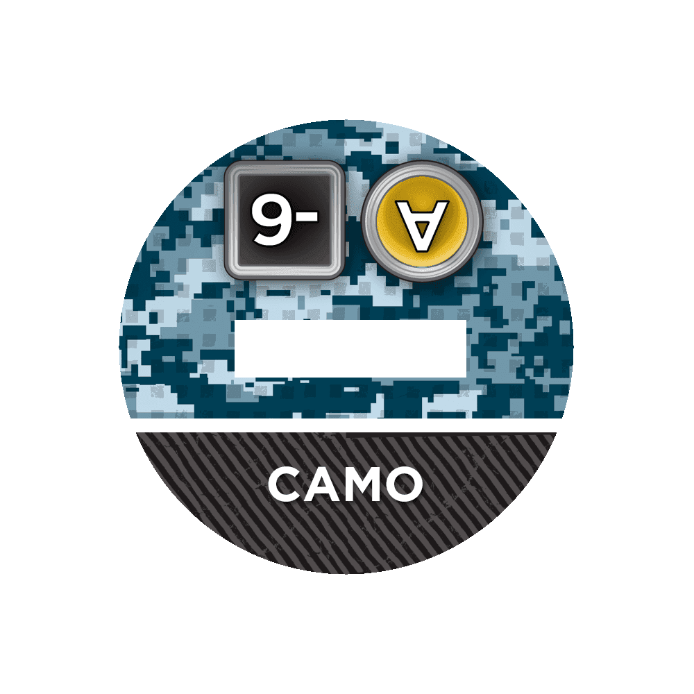 N4 Bases for 3D Markers - 25mm / Camo -6 / A