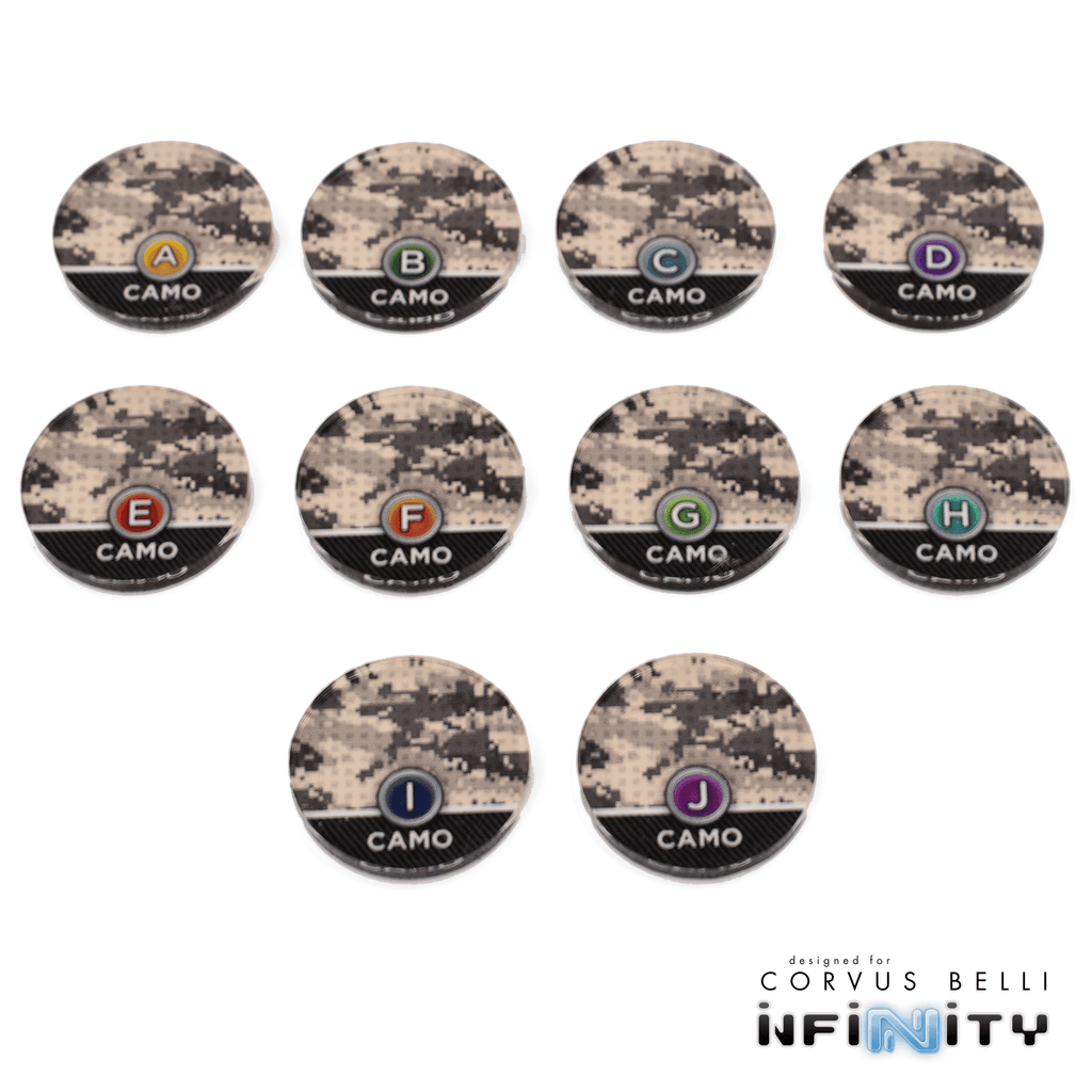 N4 Acrylic Camo Markers - Camo / A / 25mm