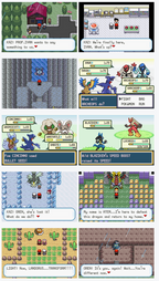 Pokemon Dark Rising GBA ROM Hack Video Game Boy Advance