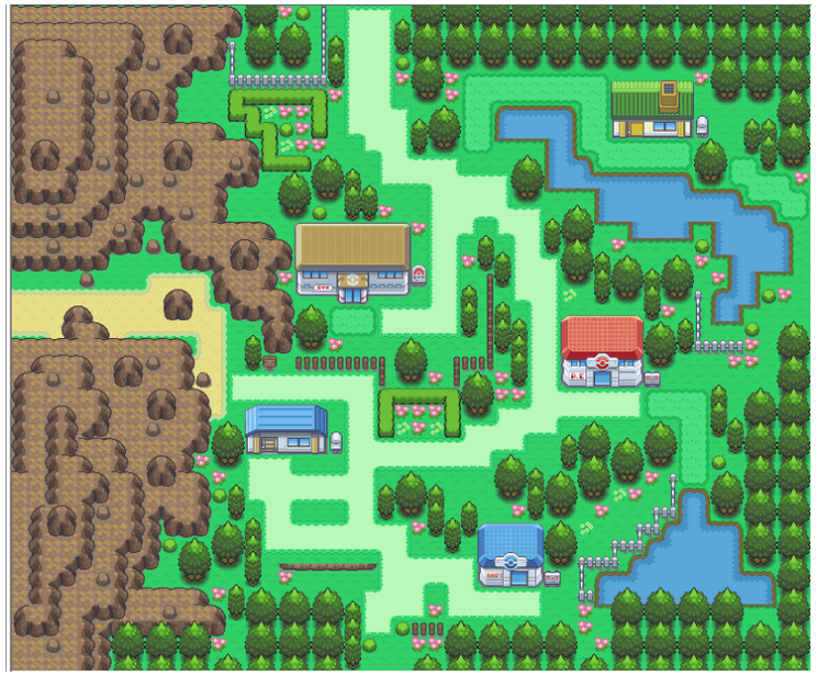 Pokemon Advanced Adventure GBA ROM Hack Video Game Boy Advance Custom