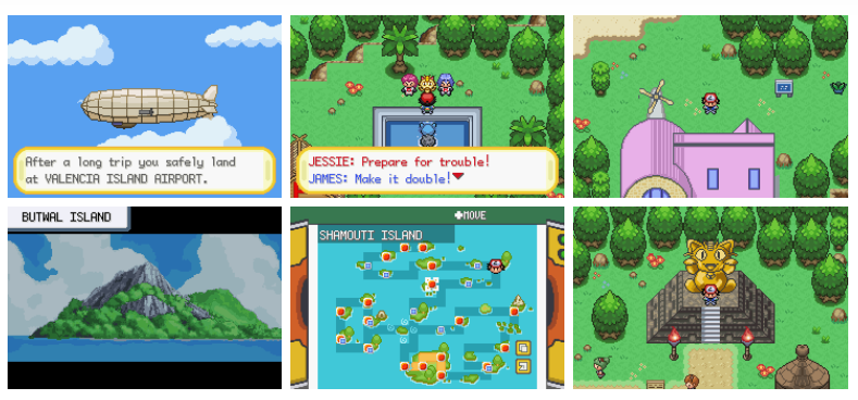 Pokemon Orange Islands GBA ROM Hack Video Game Custom Gameboy Advance Spanish