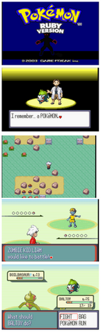 Pokemon Snakewood GBA ROM Hack Video Game Custom Gameboy Advance
