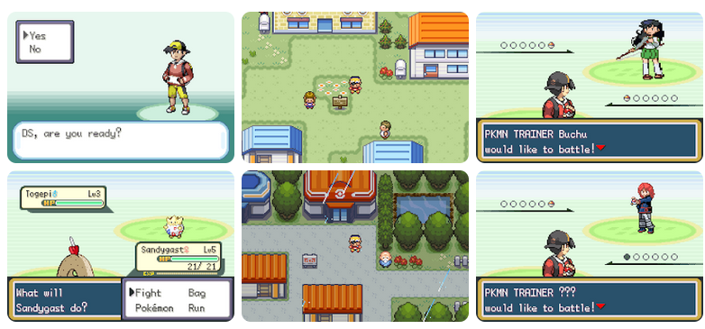 Pokemon Elaf Gold GBA Custom Pokemon ROM Hack Video Game Boy Advance
