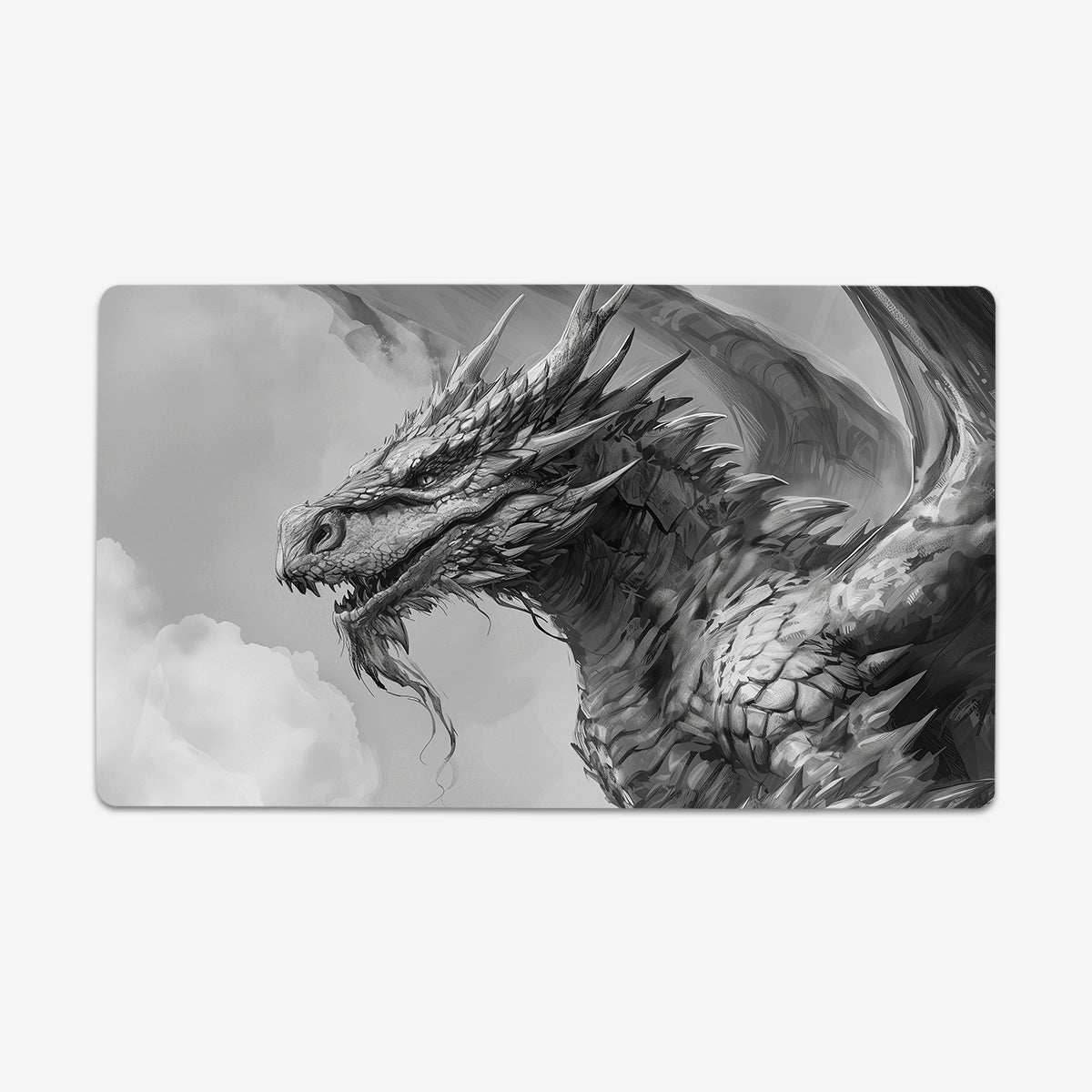 Ashen Dragon Playmat - Standard Playmat / Plain