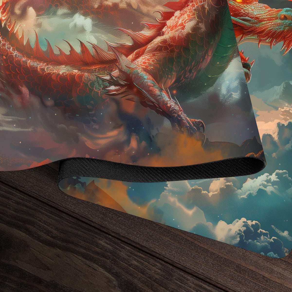 Divine Serpent Dragon Playmat - Standard Playmat / Plain