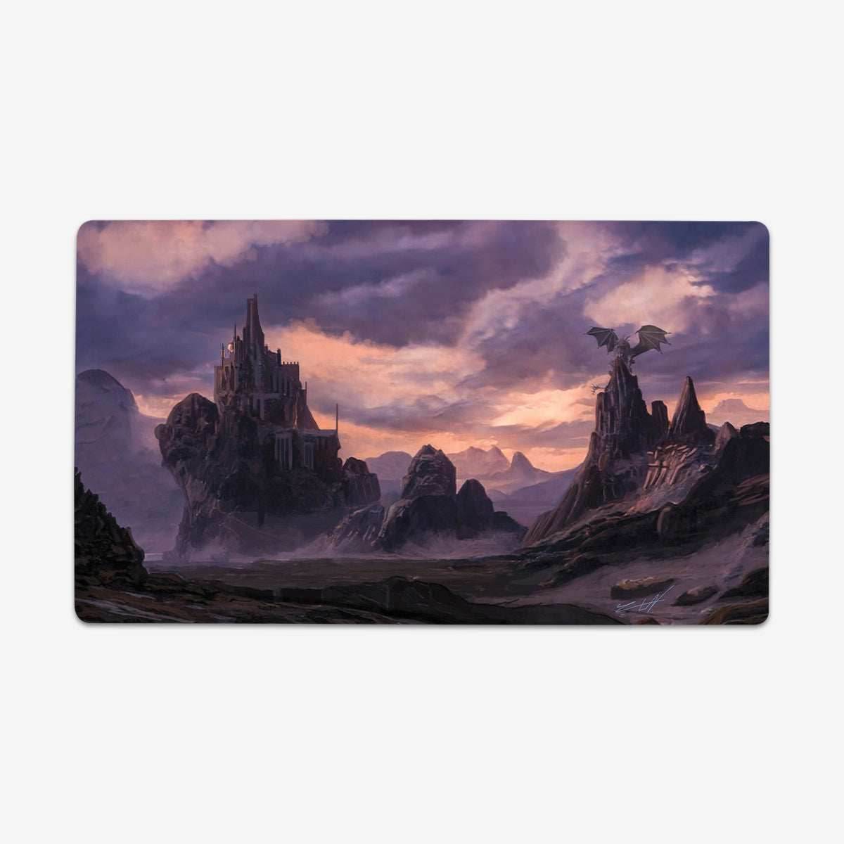 Dragon Canyon Playmat - Standard Playmat / Plain