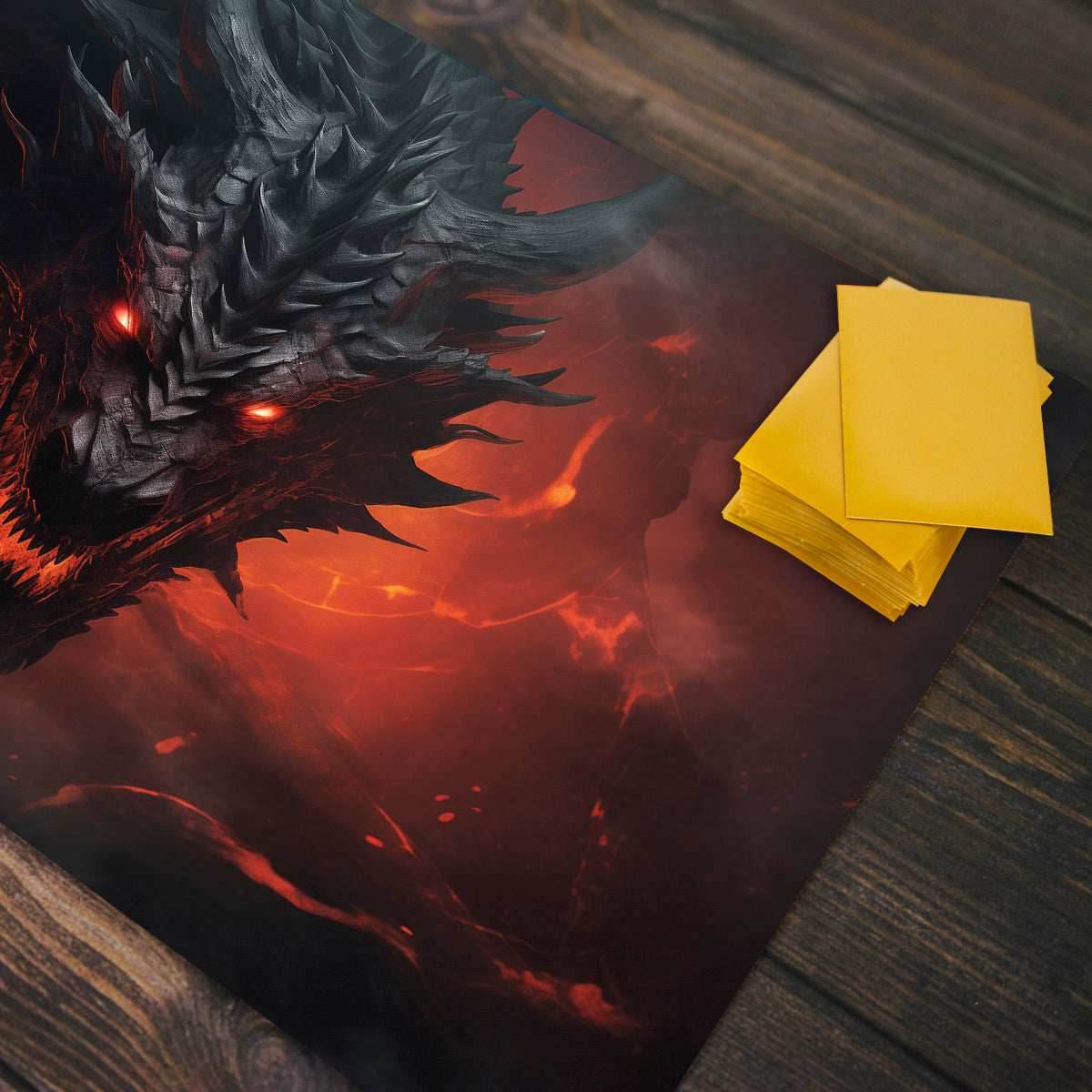 Dragon God Playmat - Standard Playmat / Plain