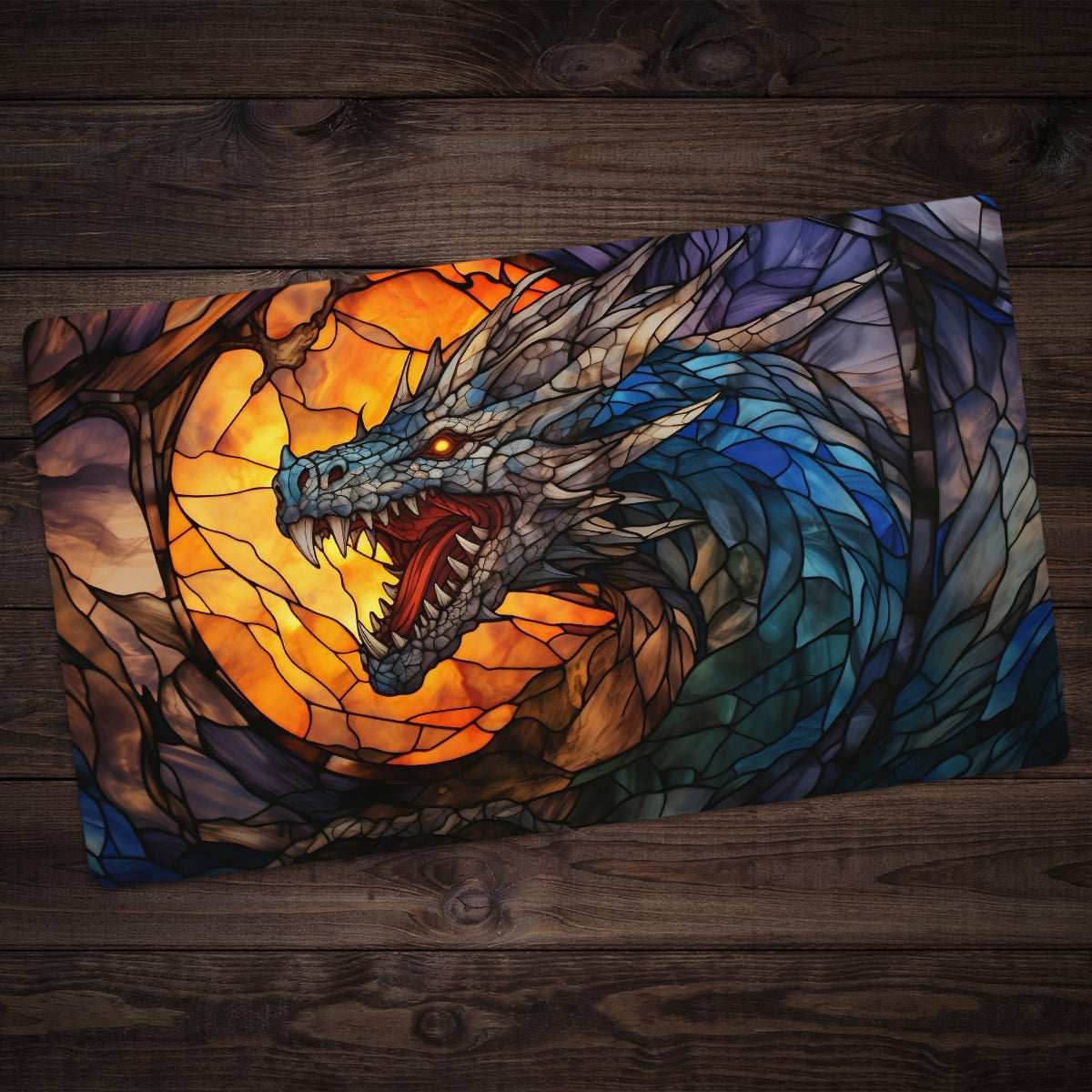 Ignis Dragon Playmat - Standard Playmat / Plain