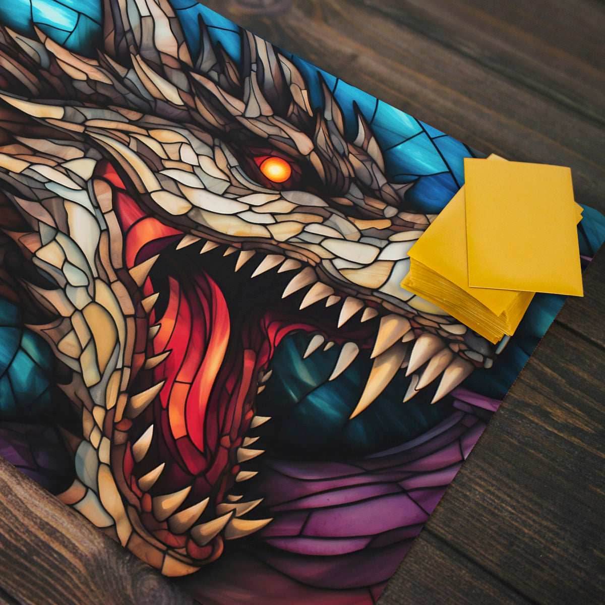 Vampire Dragon Playmat - Standard Playmat / Plain