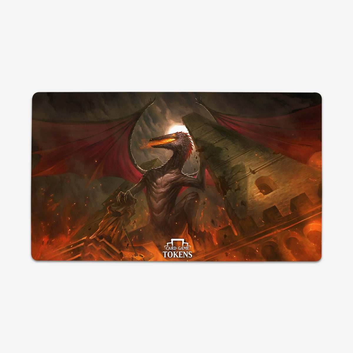 The Fire Dragon Playmat - Plain