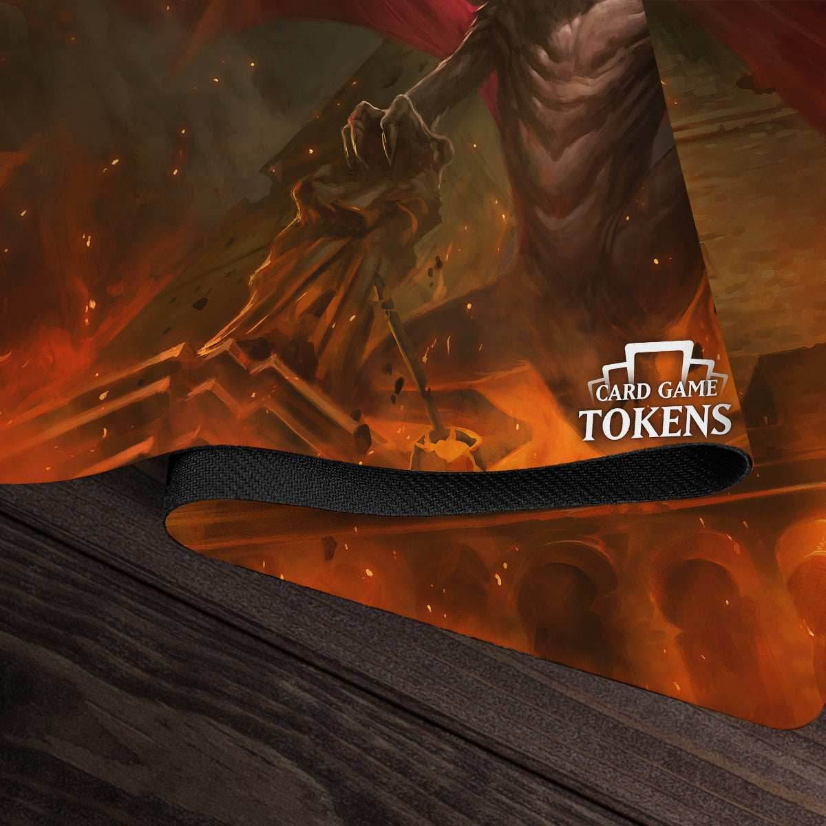 The Fire Dragon Playmat - Plain