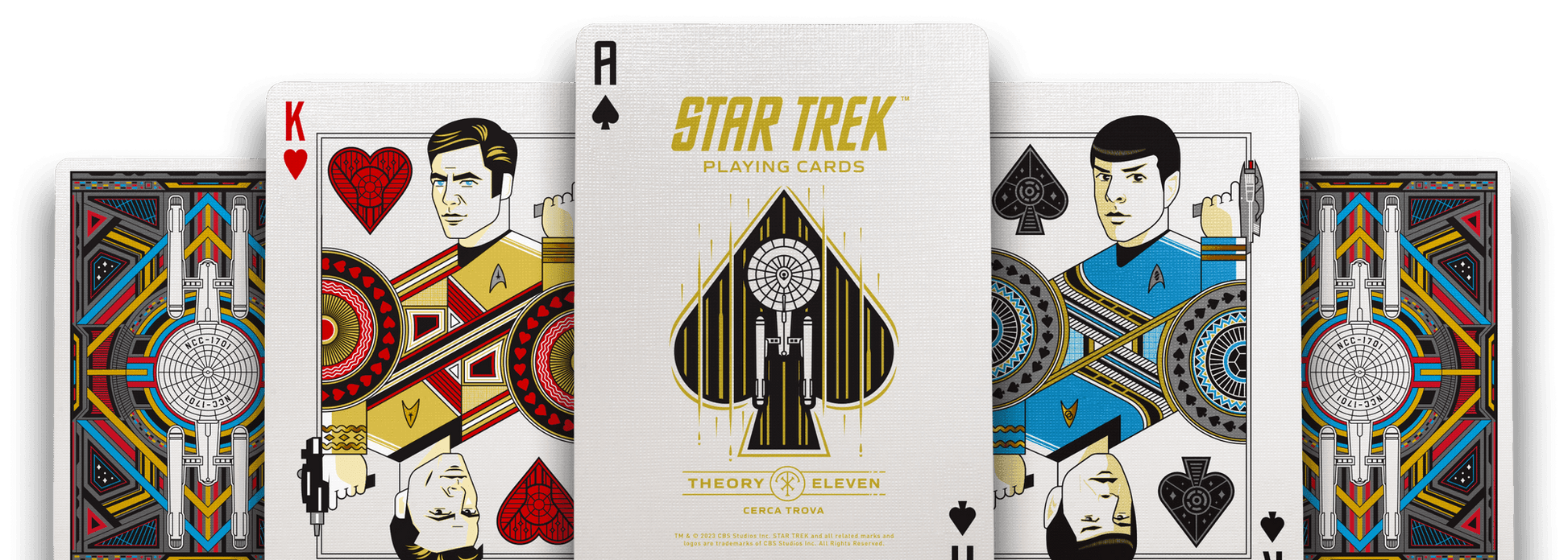 Star Trek Playing Cards by theory11 - Dark