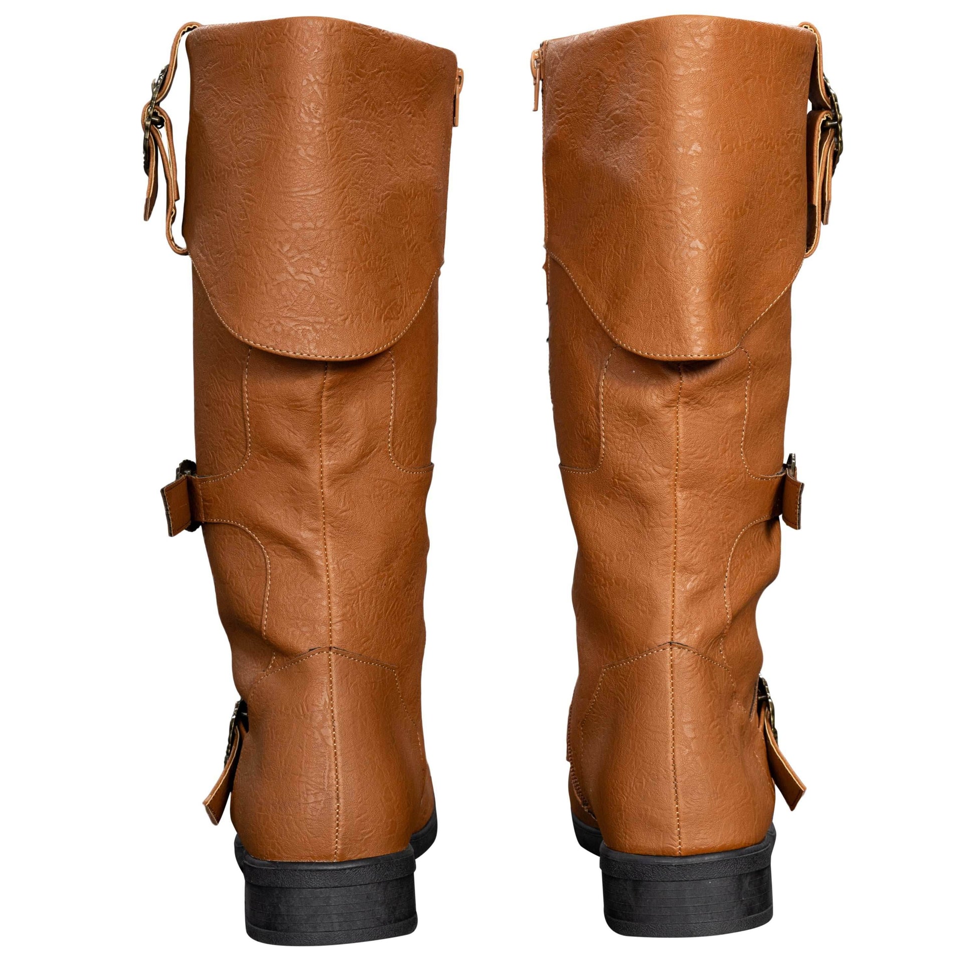 Caribbean Movies Pirate Boots Adventure Footwear Halloween Costume Cosplay - S