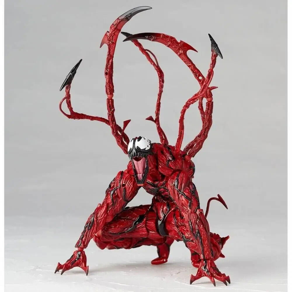 Carnage Figure, Spider Man Marvel Movable Joints Figurine, Toys Gifts 7 in