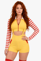 Carnival Creed Clown Costume