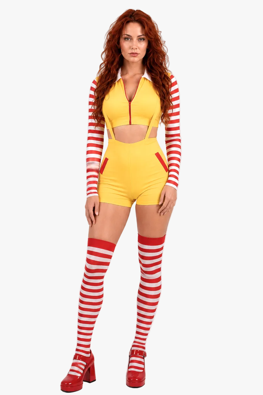 Carnival Creed Clown Costume