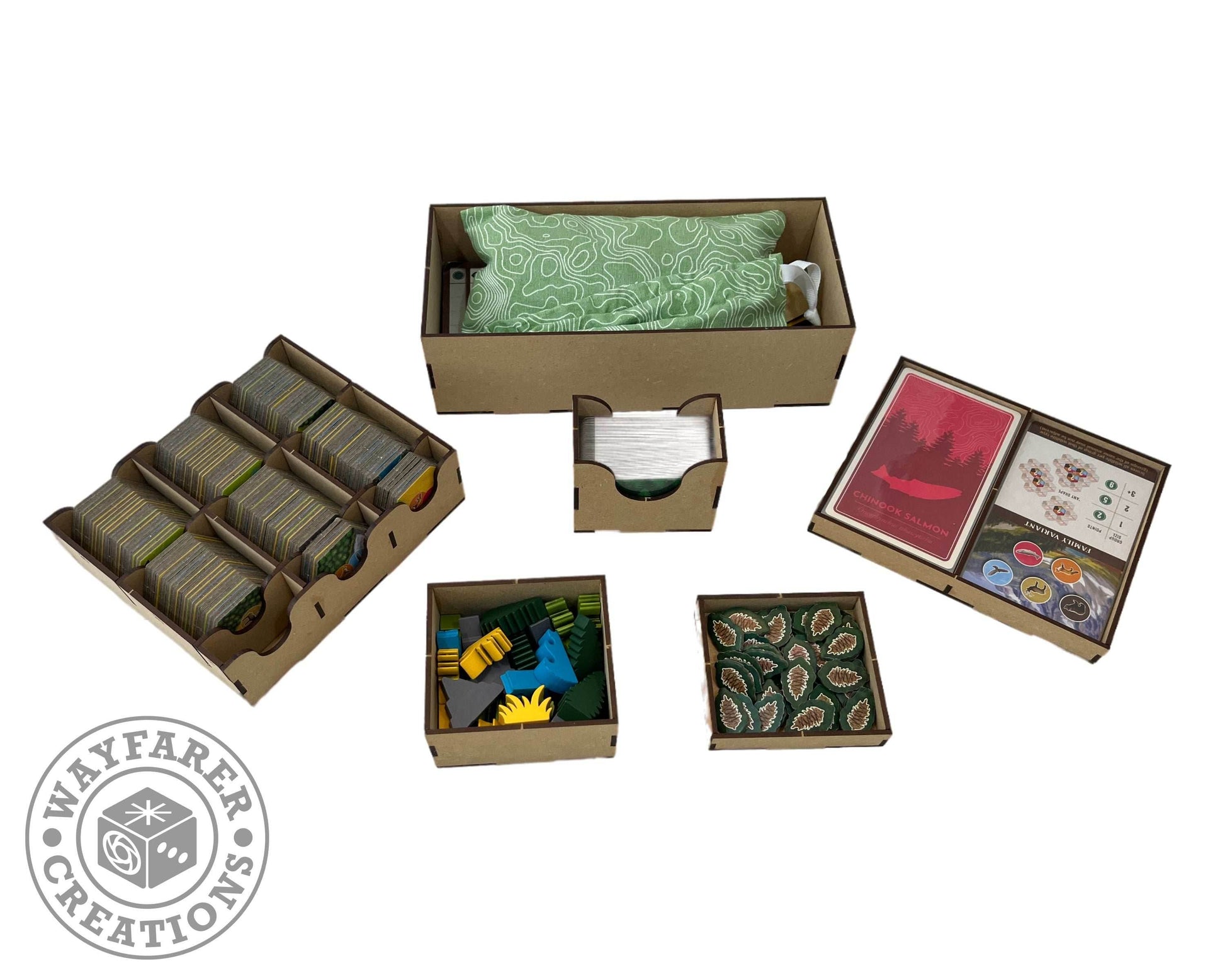 Cascadia Board Game Organizer Insert - 