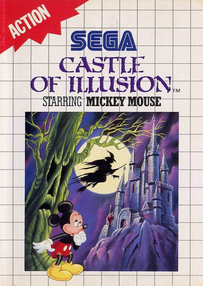 Castle of Illusion Starring Mickey Mouse (Sega Master System) - Game Manual Only