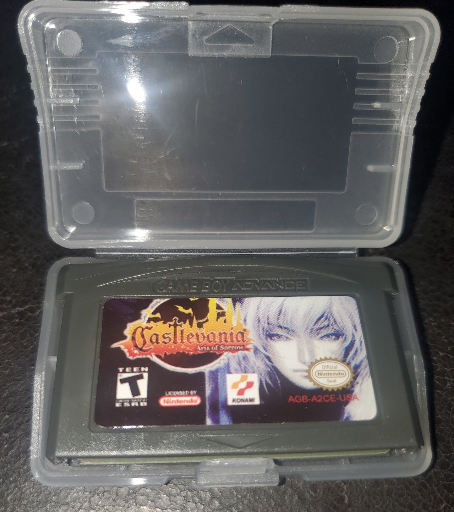 Castlevania Aria of Sorrow GBA Video Game Cartridge Nintendo Game Boy Advance 2003