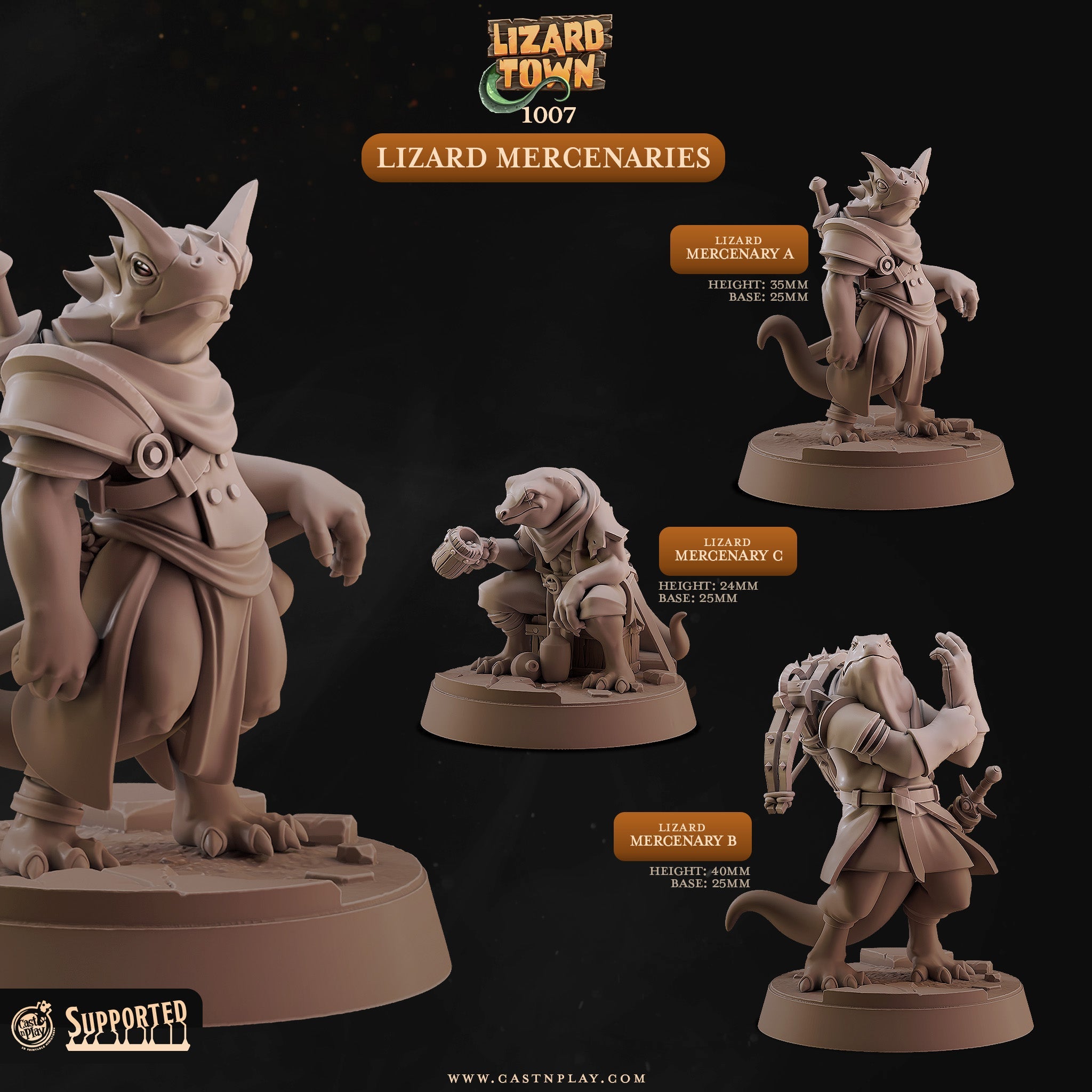 Lizard Mercenaries