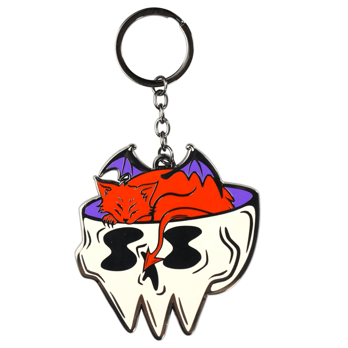 Cat Nap Keychain - 