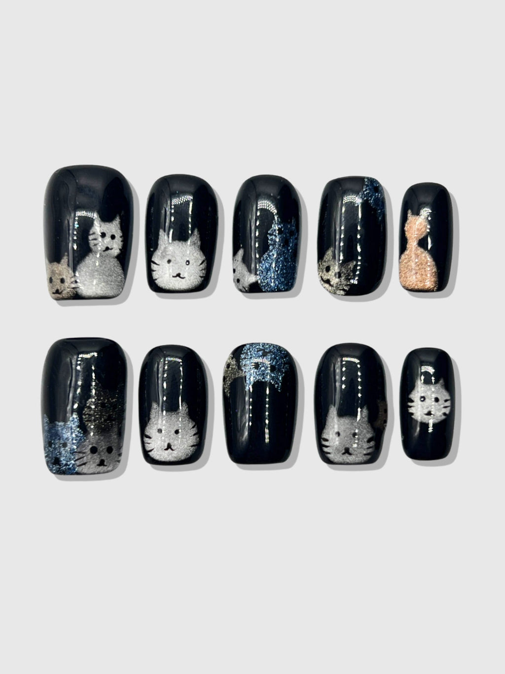 Cat Lady press on nails