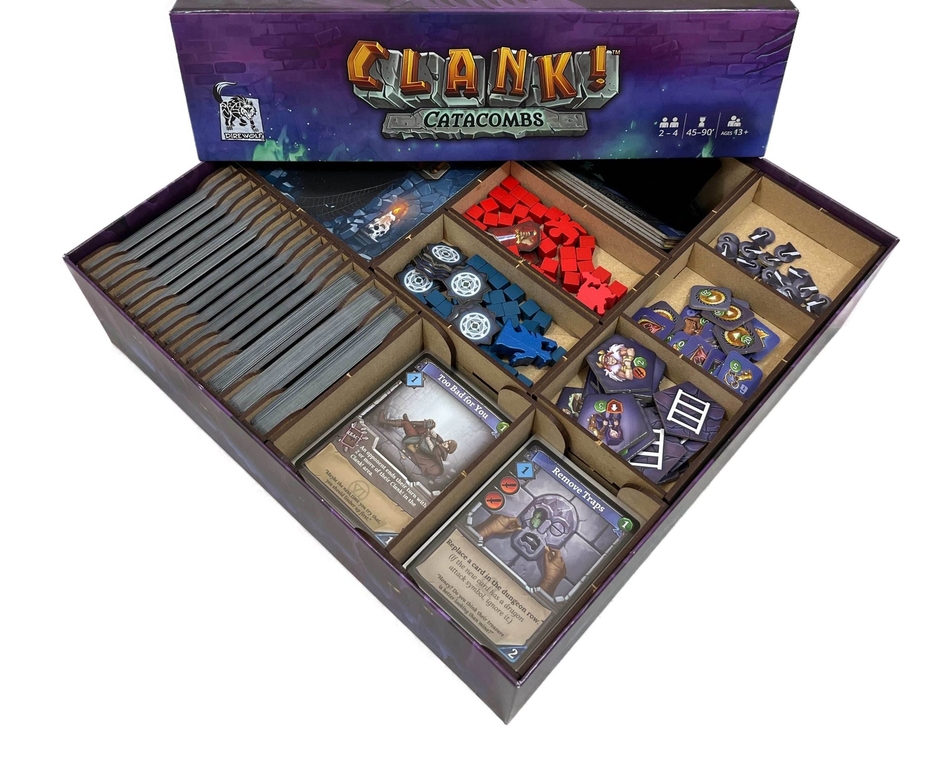 Clank! Catacombs Board Game Organizer Insert - 