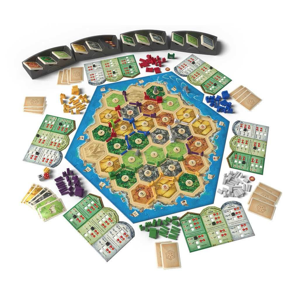 Catan: Cities & Knights 5-6 Player Expansion (2025 Edition) - 