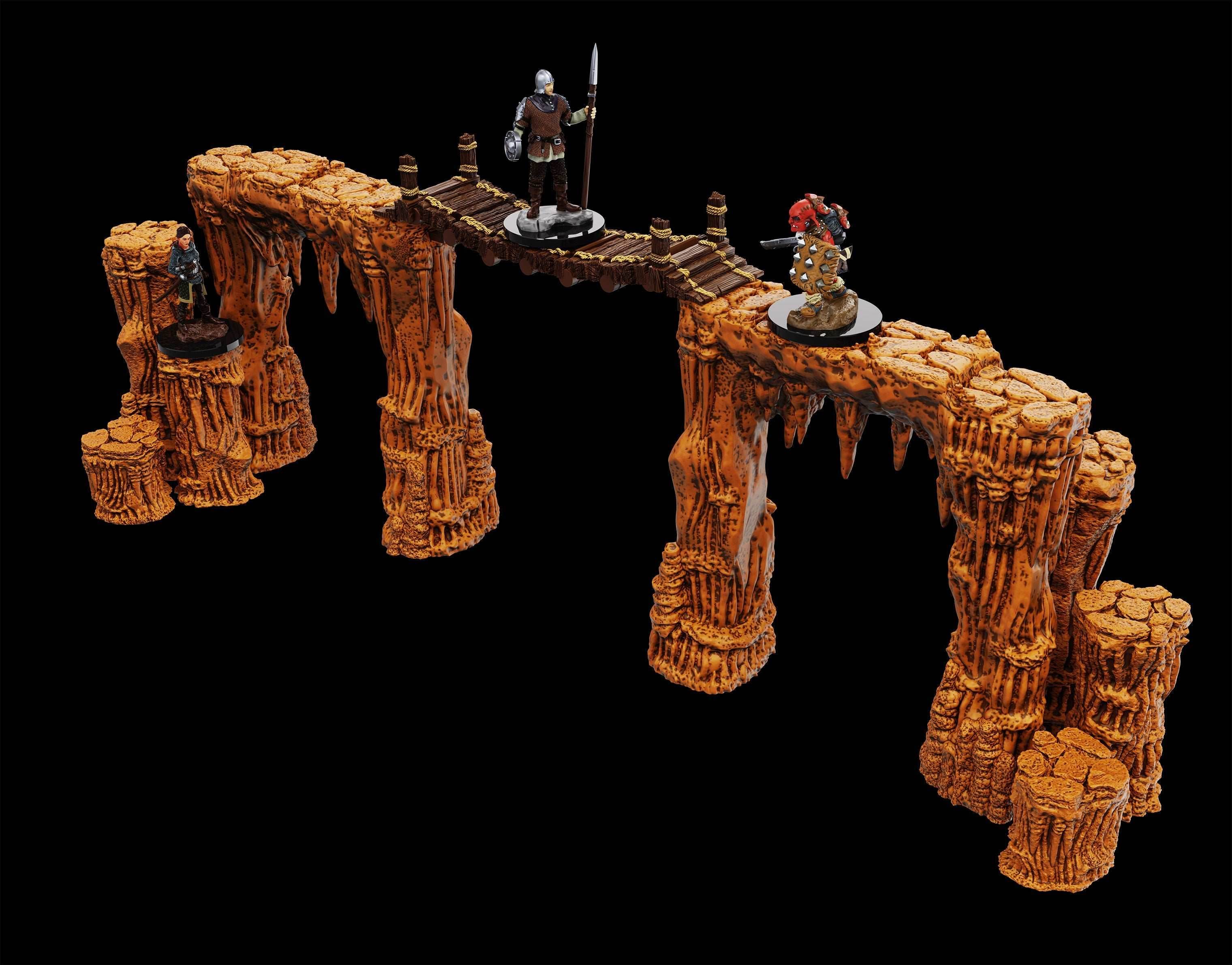 WarLock Tiles: Expansion Pack - Dripstone Bridges - 