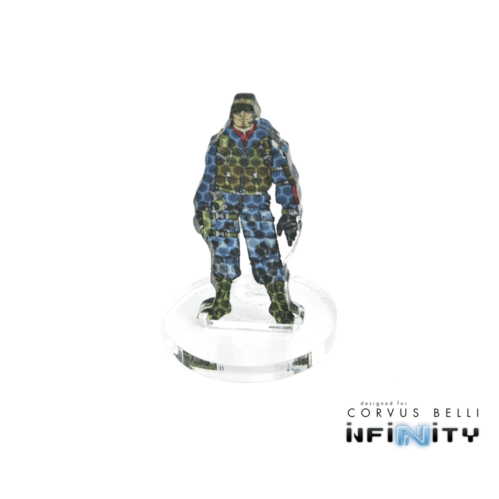 Infinity 3D Markers - Chasseurs (25mm Camo -3)