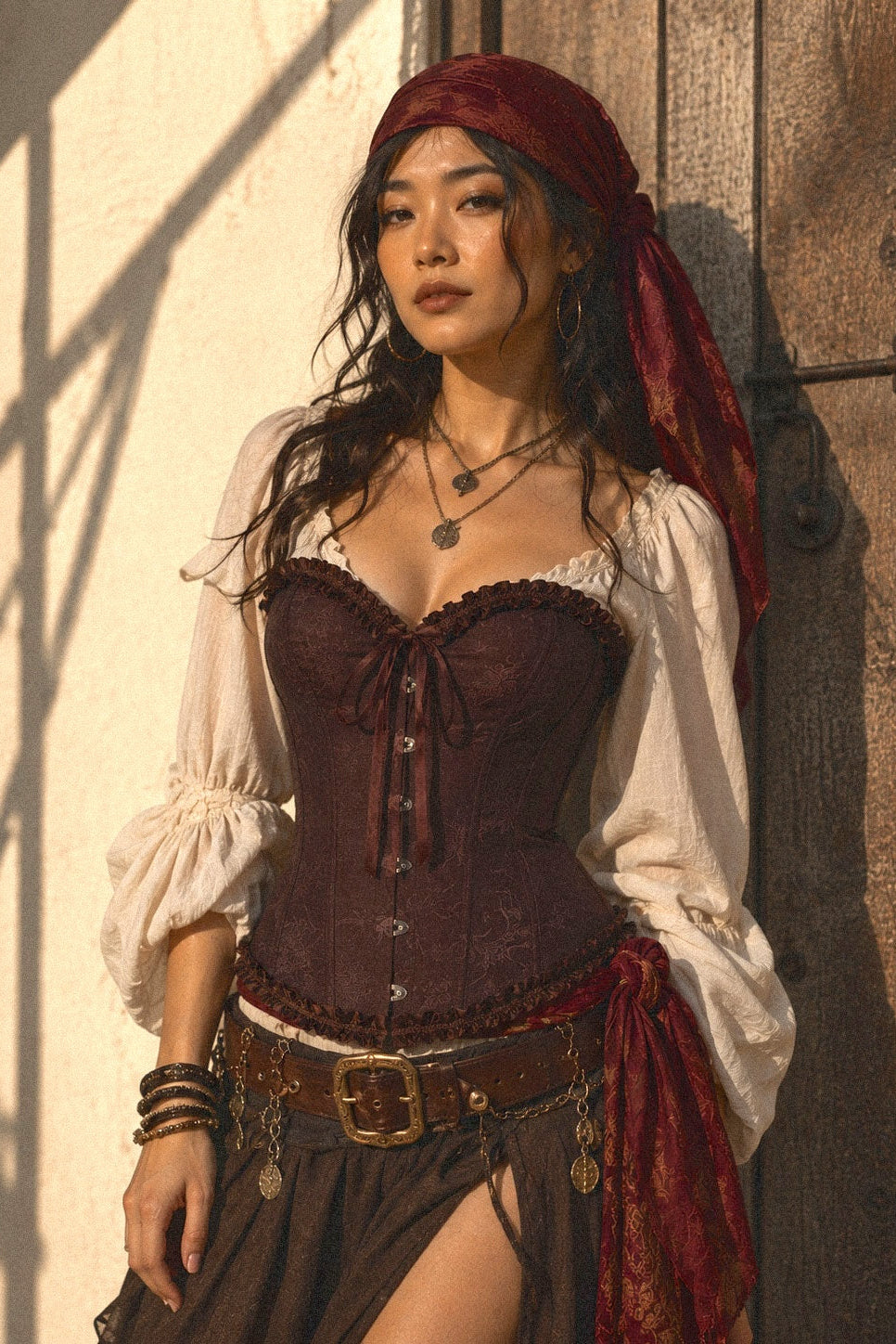Saddle Rose Corset