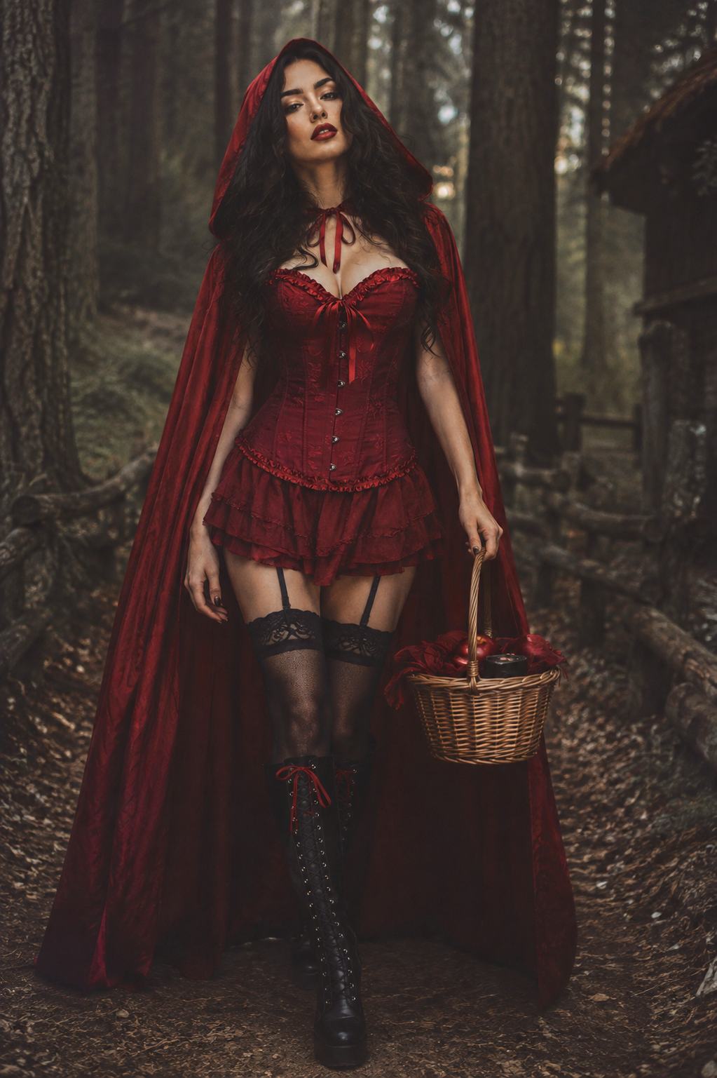 Scarlet Prayer Corset