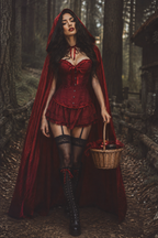 Scarlet Prayer Corset