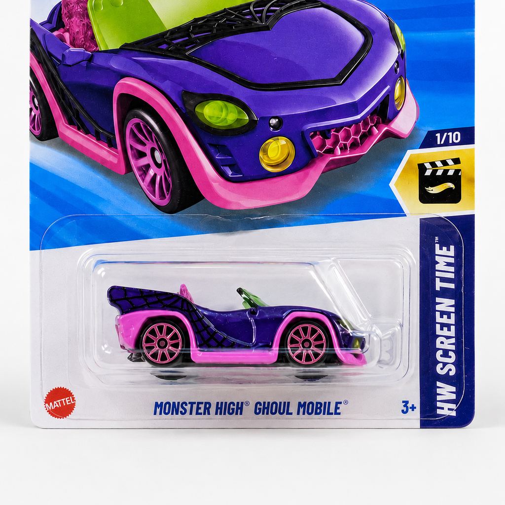 Hot Wheels Monster High Ghoul Mobile - Screen Time Series 1/10 (Ver 3)
